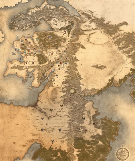 Full Warhammer the old world map : r/WarhammerFantasy .
